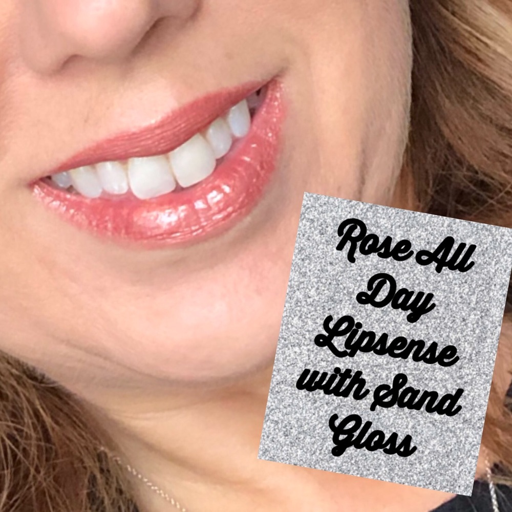 Rose All Day Lipsense NTW